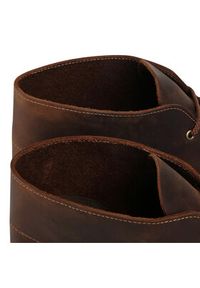 Clarks Trzewiki Bushacre 3 261535287 Brązowy. Kolor: brązowy. Materiał: nubuk, skóra #5