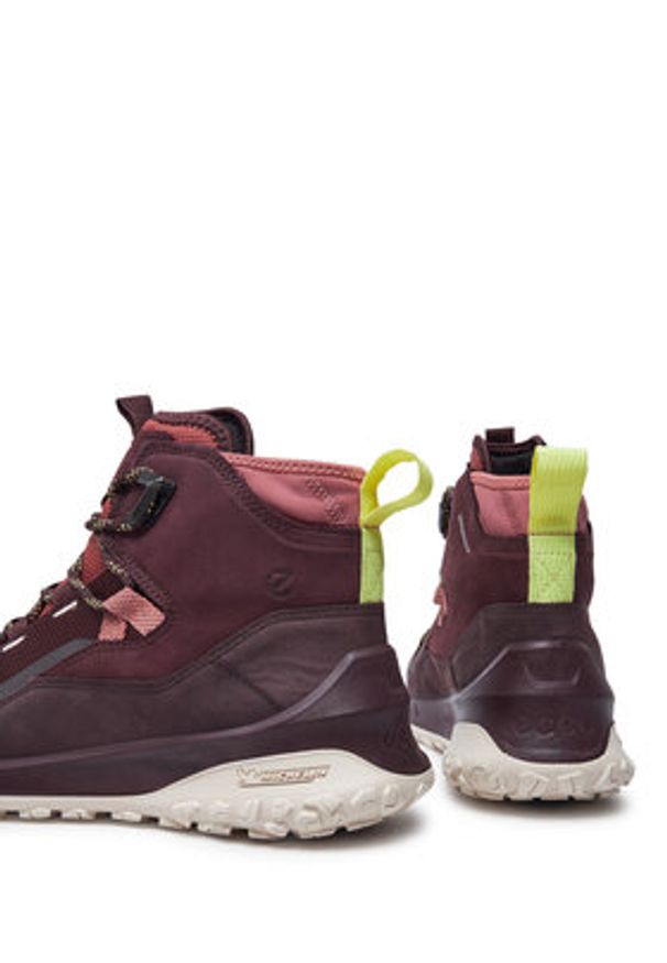 ecco - ECCO Trekkingi Ult-Trn W 82427360992 Fioletowy. Kolor: fioletowy. Materiał: skóra, nubuk