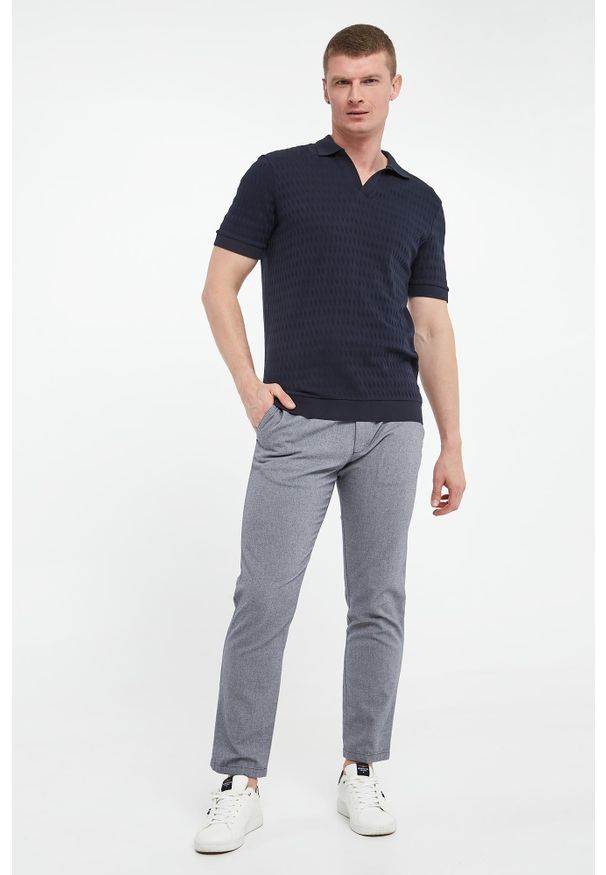 Polo męskie Cleison JOOP!. Typ kołnierza: polo
