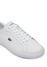 Lacoste Sneakersy Powercourt 7-49SMA0081 Biały. Kolor: biały. Materiał: skóra #4