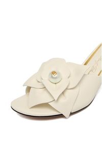 Gino Rossi - GINO ROSSI Klapki CEO-ROSE-LT2220-1 Biały. Kolor: biały. Materiał: skóra #6