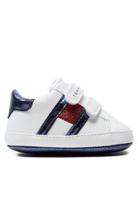 TOMMY HILFIGER - Sneakersy Tommy Hilfiger. Kolor: biały