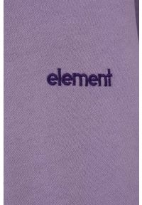 Element bluza bawełniana męska kolor fioletowy z kapturem gładka. Typ kołnierza: kaptur. Kolor: fioletowy. Materiał: bawełna. Wzór: gładki #5
