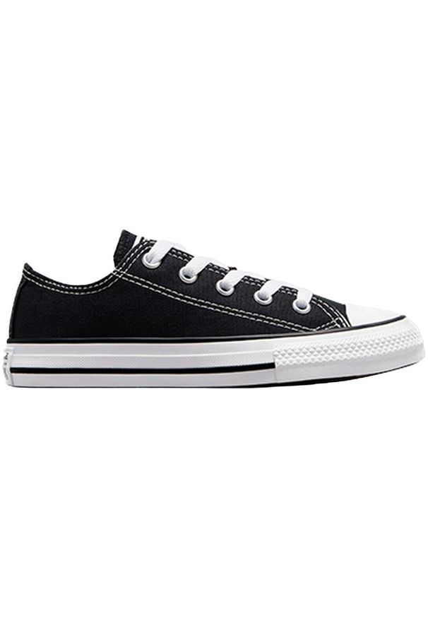 Trampki Converse Chuck Taylor All Star, Dzieci. Okazja: na co dzień. Kolor: czarny. Materiał: materiał. Model: Converse All Star. Sport: turystyka piesza