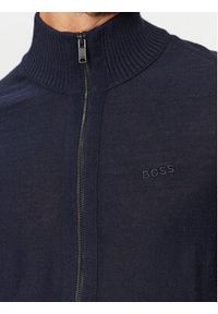 BOSS - Boss Sweter Avac_Fz 50501750 Granatowy Regular Fit. Kolor: niebieski. Materiał: syntetyk