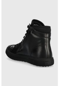 Aldo trampki męskie kolor czarny. Nosek buta: okrągły. Zapięcie: sznurówki. Kolor: czarny. Materiał: guma. Szerokość cholewki: normalna. Styl: klasyczny #3