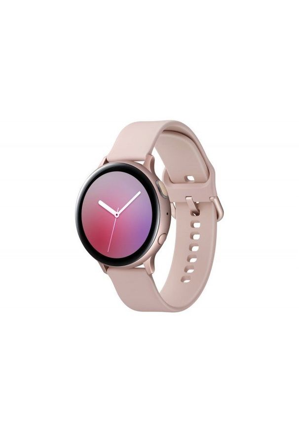 SAMSUNG - Smartwatch Samsung Galaxy Watch Active 2 Aluminium 44mm Gold (SM-R820). Rodzaj zegarka: smartwatch. Materiał: materiał, skóra. Styl: biznesowy, militarny, elegancki, sportowy