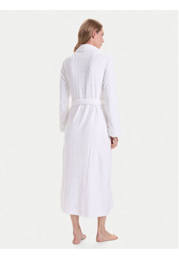 Lauren Ralph Lauren - LAUREN RALPH LAUREN Szlafrok ILN52455F Biały. Kolor: biały. Materiał: syntetyk