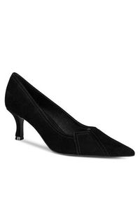 Sergio Bardi Czółenka WFA2532-8Z-SB Czarny. Kolor: czarny. Materiał: skóra, zamsz. Obcas: na szpilce #5