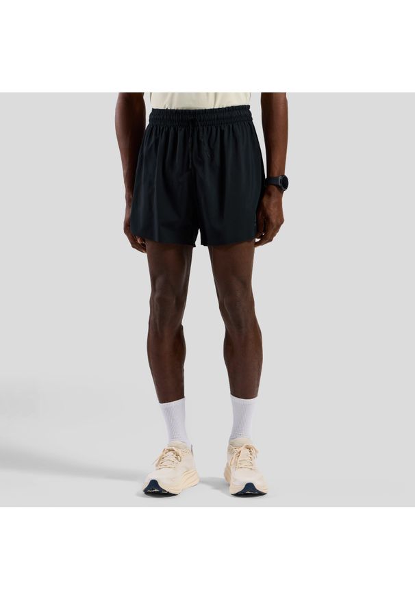 Spodenki męskie Odlo ZEROWEIGHT 5 INCH Short. Kolor: czarny. Sport: bieganie