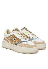 D.Franklin Sneakersy DFSH321096 Złoty. Kolor: złoty. Materiał: skóra #5