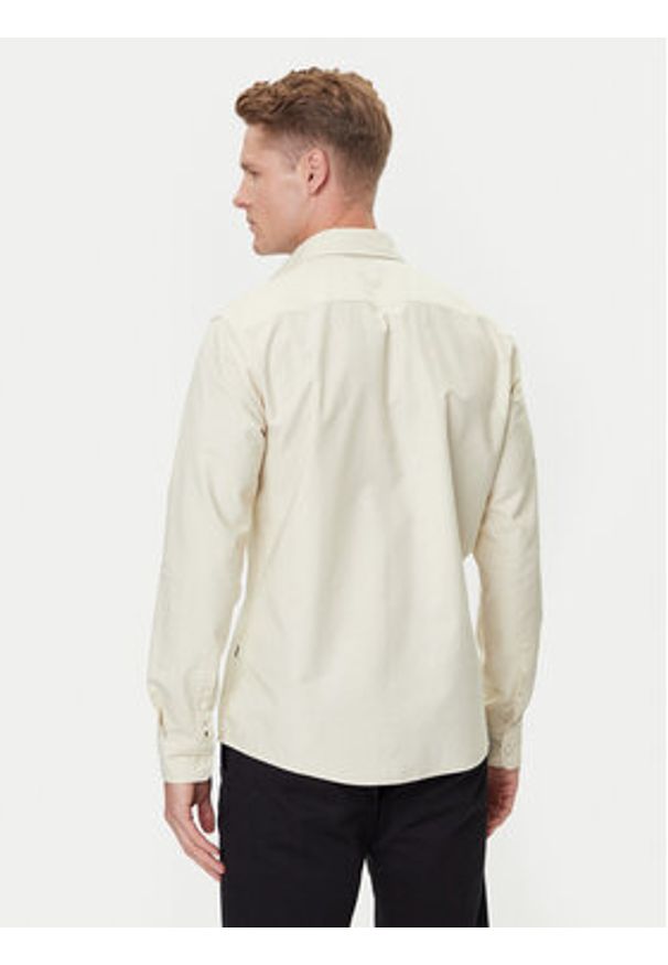 BOSS Koszula H-Roan 50544917 Biały Slim Fit. Kolor: biały. Materiał: bawełna
