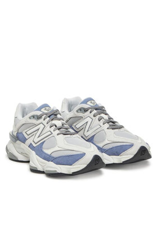 New Balance Sneakersy NBU9060JBA Szary. Kolor: szary. Materiał: zamsz, skóra