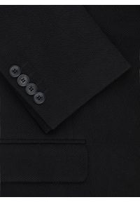 Pako Lorente - PAKO LORENTE - Czarna marynarka z dzianiny. Kolor: czarny. Materiał: dzianina. Sezon: jesień #4