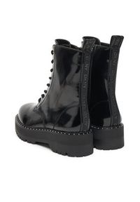 DKNY Trzewiki Batu Studs-Lace Up K4566972 Czarny. Kolor: czarny. Materiał: skóra #3