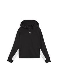 Bluzy treningowa damska Puma Fit Double Knit. Typ kołnierza: kaptur. Kolor: czarny. Sport: fitness
