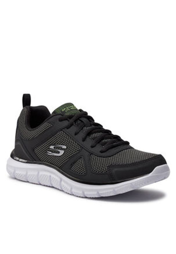 skechers - Skechers Sneakersy Bucolo 52630/BKW Szary. Kolor: szary. Materiał: skóra