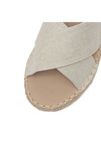 Jenny Fairy Espadryle WSS990-201EOB Beżowy. Kolor: beżowy. Materiał: materiał #8