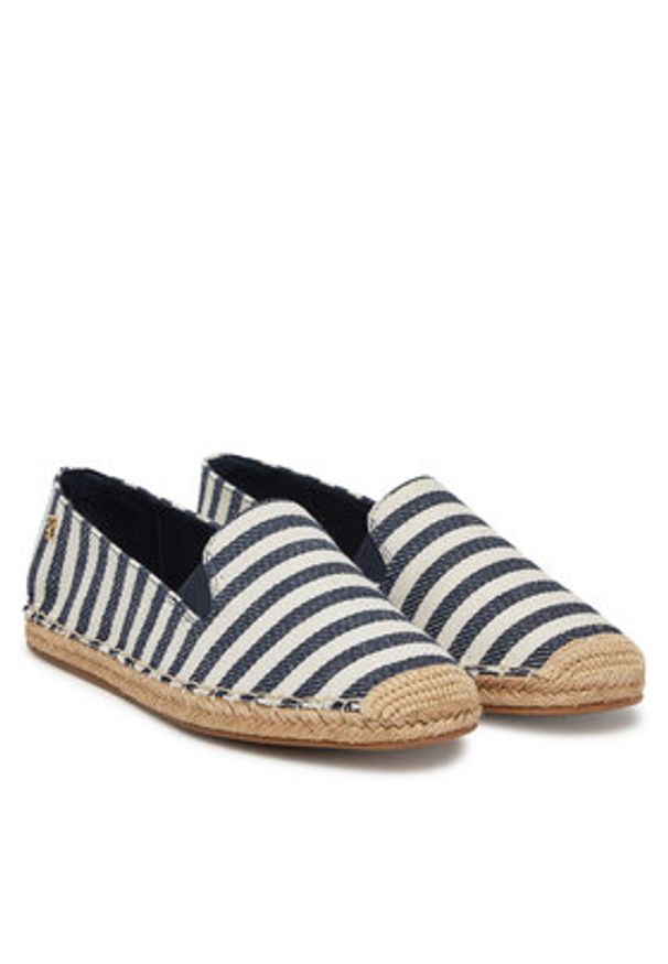 TOMMY HILFIGER - Tommy Hilfiger Espadryle Nautical Stripe Espadrille FW0FW08653 Kolorowy. Materiał: materiał. Wzór: kolorowy