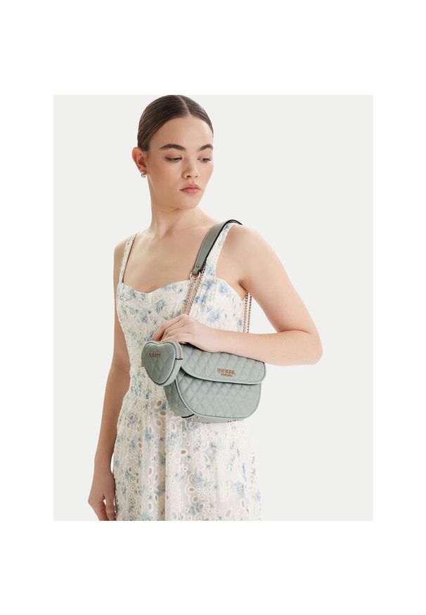 Torebka Guess. Kolor: niebieski