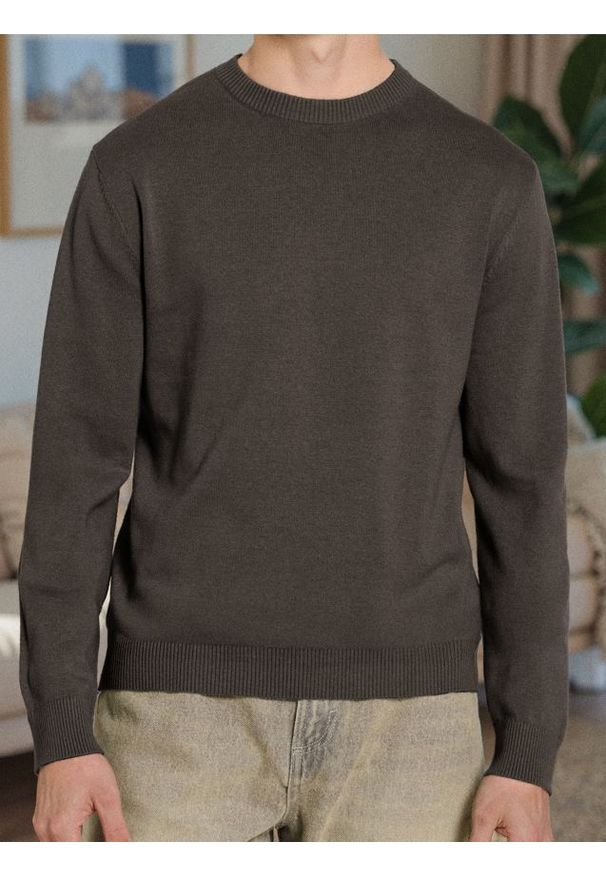 Sinsay - Sweter - zielony. Kolor: zielony