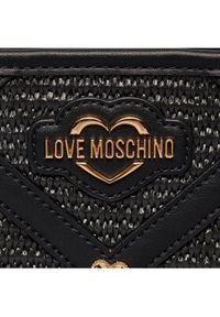 Love Moschino - LOVE MOSCHINO Torebka JC4307PP0IKO100A Czarny. Kolor: czarny. Materiał: skórzane #3