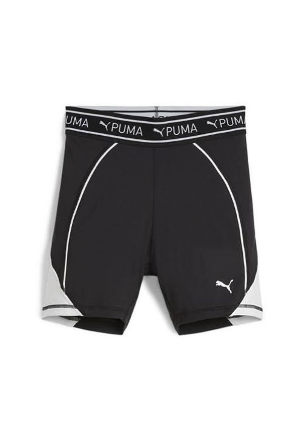 Spodenki treningowe damskie Puma Train Strong. Kolor: czarny. Długość: krótkie