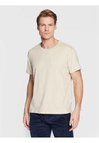 Blend T-Shirt Dinton 20714824 Écru Regular Fit. Materiał: bawełna