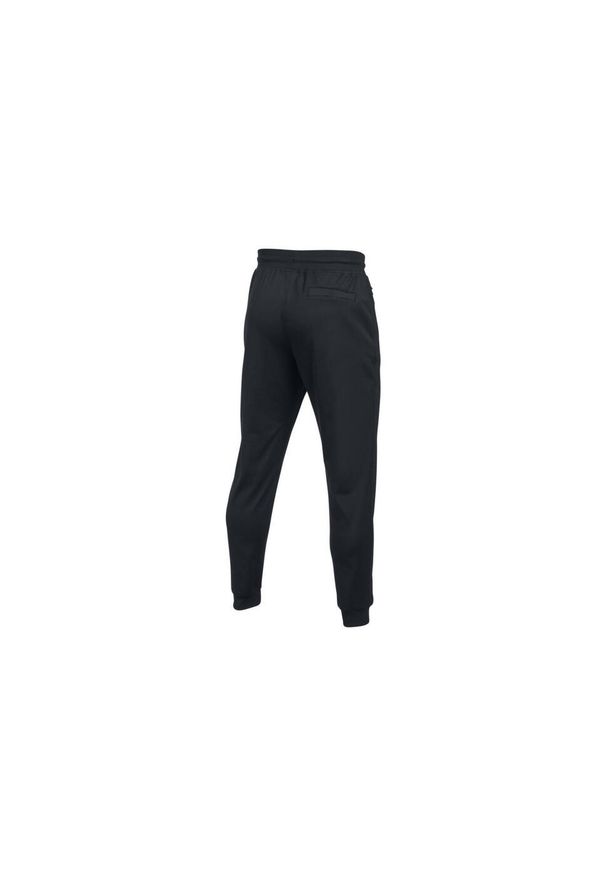 Spodnie sportowe męskie Under Armour Spodnie Męskie Sportstyle Jogger. Kolor: czarny. Materiał: poliester, materiał. Sport: piłka nożna