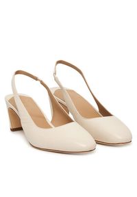 Lauren Ralph Lauren - LAUREN RALPH LAUREN Czółenka 802P00096003 Écru. Materiał: skóra #6