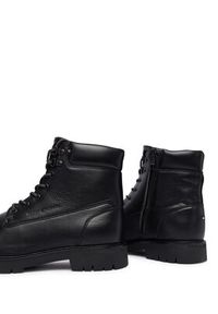 TOMMY HILFIGER - Tommy Hilfiger Trapery Flex Th Outdoor Rs FM0FM05600 Czarny. Kolor: czarny. Materiał: skóra #4