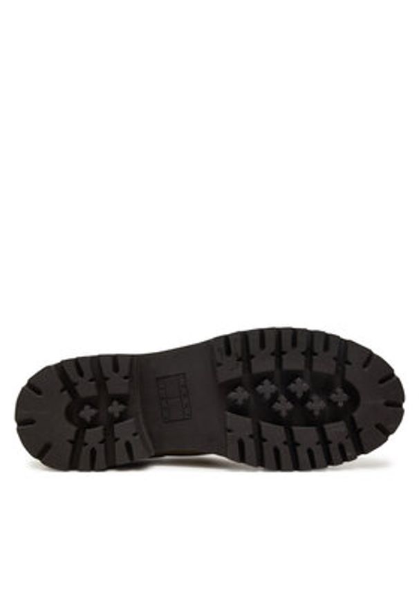 Tommy Jeans Botki Tjw Urban Boot Tumbled EN0EN02317 Beżowy. Kolor: beżowy. Materiał: skóra