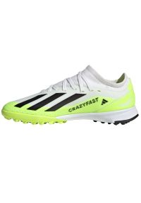 Adidas - Buty piłkarskie adidas X Crazyfast.3 Tf Jr IE1568 białe białe. Zapięcie: sznurówki. Kolor: biały. Materiał: guma, syntetyk. Sport: piłka nożna #5
