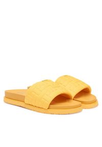 GANT - Gant Klapki 30507939 Żółty. Kolor: żółty. Materiał: materiał
