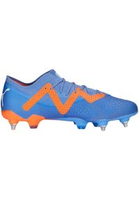 Buty piłkarskie Puma Future Ultimate Low MxSG M 107209 01 niebieskie niebieskie. Kolor: niebieski. Materiał: dzianina. Szerokość cholewki: normalna. Sport: piłka nożna #5