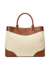 Lauren Ralph Lauren - LAUREN RALPH LAUREN Torebka Marcy 431966776001 Beżowy. Kolor: beżowy