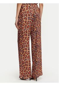 LOLA CASADEMUNT Spodnie palazzo MS2614002 Brązowy Wide Leg. Kolor: brązowy. Materiał: wiskoza #4