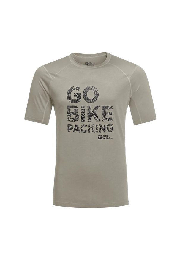 Koszulka trekkingowa męska Jack Wolfskin Morobbia Vent. Kolor: zielony. Sport: turystyka piesza