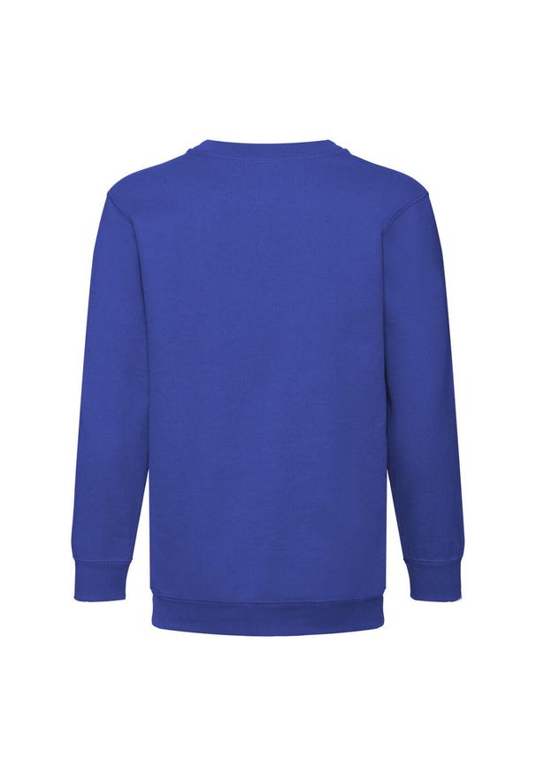 FRUIT OF THE LOOM - Bluza Dziecięca Classic Setin. Kolor: niebieski
