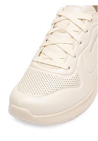 skechers - Skechers Sneakersy 8750063 BGE Beżowy. Kolor: beżowy. Materiał: syntetyk