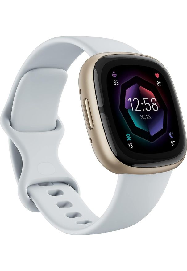 FITBIT - Smartwatch Fitbit FitBit Sense 2 | Smart watch | NFC | GPS (satellite) | AMOLED | Jutiklinis ekranas | Activity monitoring 24/7 | Atsparus vandeniui |. Rodzaj zegarka: smartwatch