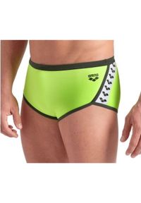 Kąpielówki Arena Icons Low Waist. Kolor: żółty, zielony