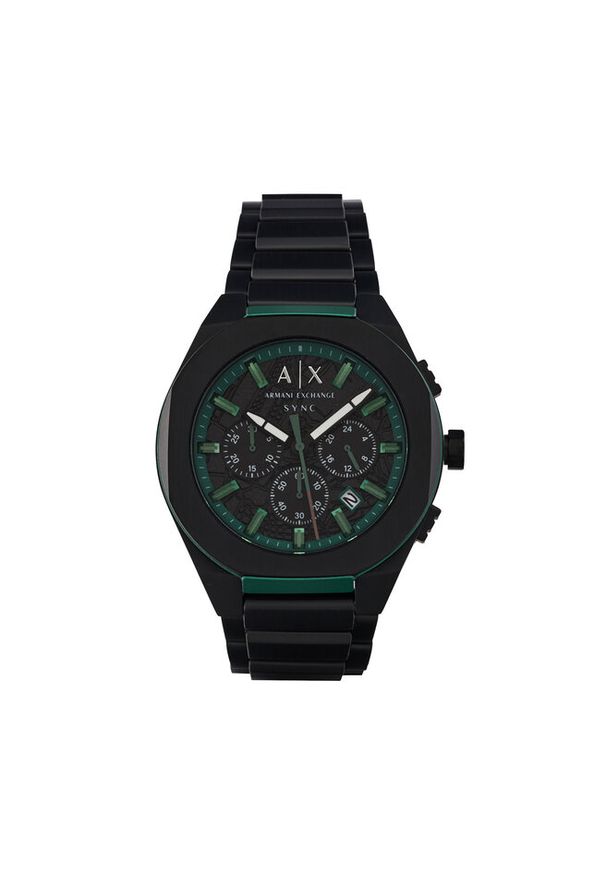 Zegarek Armani Exchange. Kolor: czarny