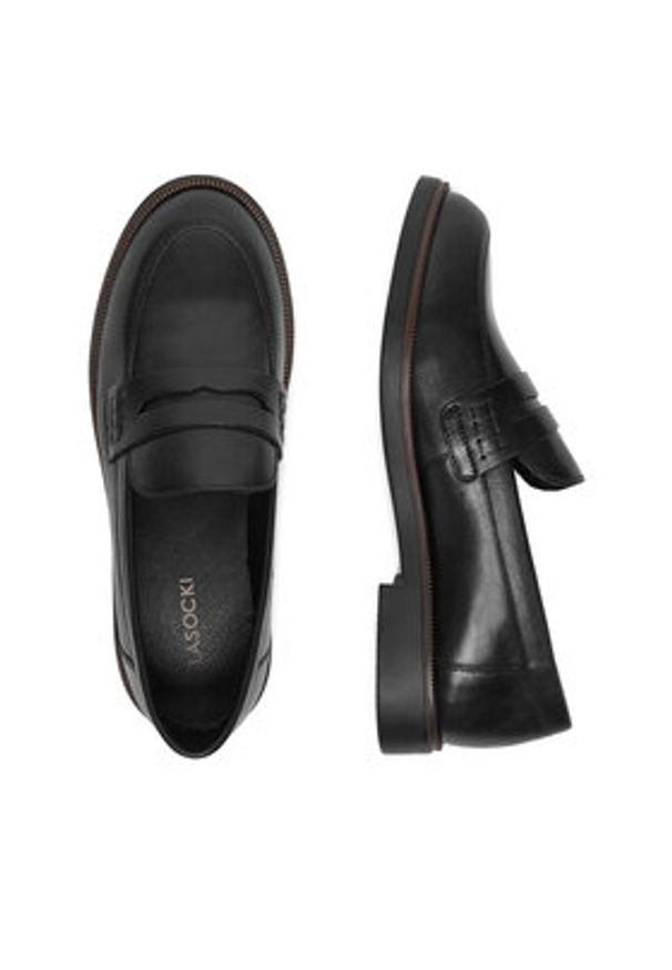 Lasocki Lordsy CEO-WI16-POLO-04 Czarny. Kolor: czarny. Materiał: skóra