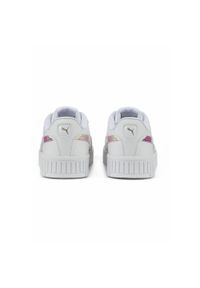 Buty do chodzenia damskie Puma Carina 2.0. Zapięcie: sznurówki. Kolor: biały, wielokolorowy, szary. Materiał: guma, materiał. Szerokość cholewki: normalna. Sport: turystyka piesza