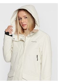 Didriksons Parka Frida 504302 Beżowy Regular Fit. Kolor: beżowy. Materiał: syntetyk #4