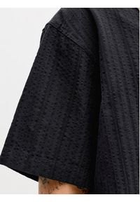 Jack & Jones Komplet koszula i szorty materiałowe Tyson 12297649 Czarny Relaxed Fit. Kolor: czarny. Materiał: bawełna #2