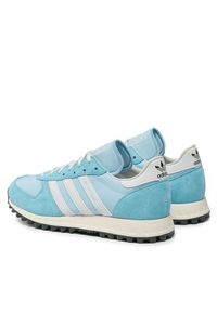 Adidas - adidas Sneakersy TRX Vintage ID4611 Niebieski. Kolor: niebieski. Materiał: skóra