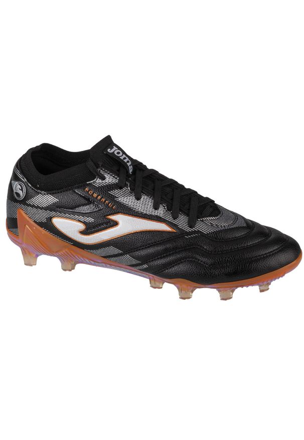 Joma - Buty piłkarskie korki męskie, Powerful Cup 2418 AG. Kolor: żółty, wielokolorowy, czarny. Materiał: materiał, syntetyk. Sport: piłka nożna