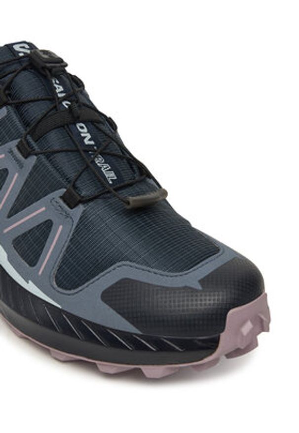 salomon - Salomon Buty do biegania Speedcross Peak Gore-Tex L47790700 Granatowy. Kolor: niebieski. Materiał: materiał. Technologia: Gore-Tex. Model: Salomon Speedcross